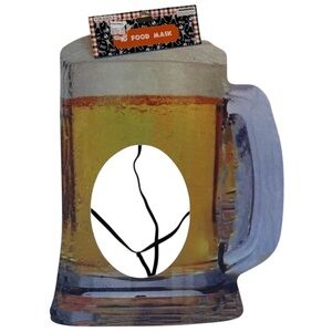 Beer Mug Costume Mask Halloween Mask